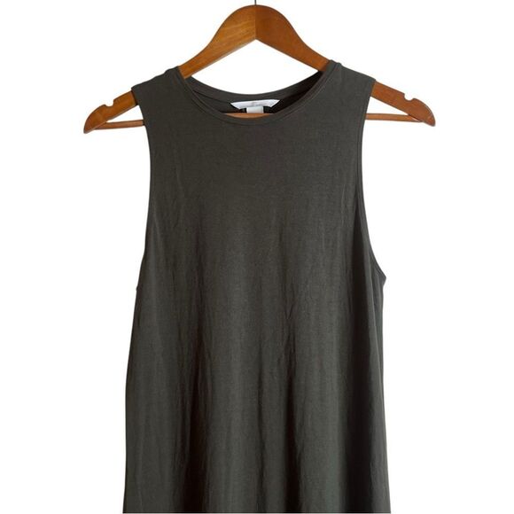 3 for $30! H&M basic green midi dress - Picture 6 of 8